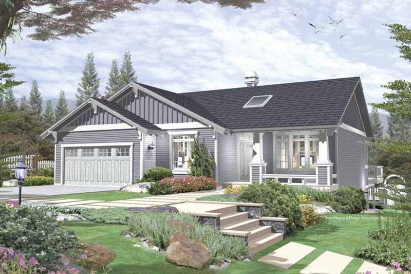 Dream House Plan - Craftsman Exterior - Front Elevation Plan #48-759