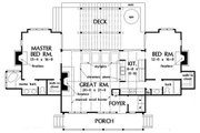 Farmhouse Style House Plan - 2 Beds 2 Baths 1299 Sq/Ft Plan #929-35 