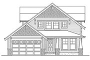 Craftsman Style House Plan - 3 Beds 2.5 Baths 2377 Sq/Ft Plan #132-358 Exterior 