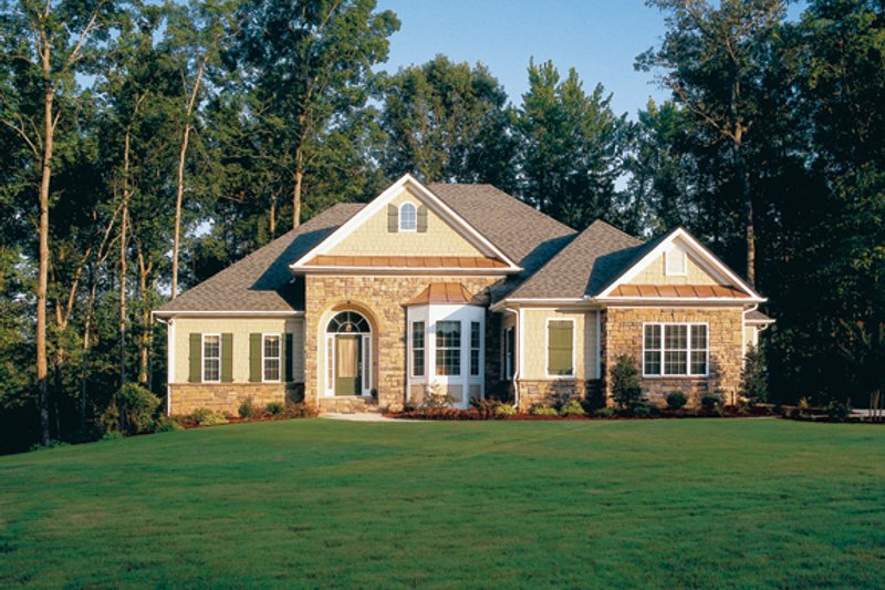 House Blueprint - Exterior - Front Elevation 3 for Country House Plan #927-781 - 3 bed, 2.5 bath
