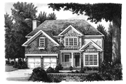 Country Style House Plan - 3 Beds 2.5 Baths 1952 Sq/Ft Plan #927-665 