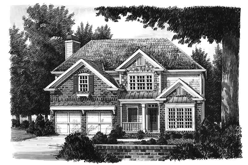 Home Plan - Exterior - Front Elevation 3 for Country House Plan #927-665 - 3 bed, 2.5 bath