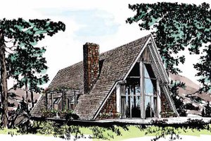 Exterior - Front Elevation Plan #315-117