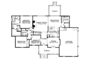 Country Style House Plan - 3 Beds 2 Baths 1994 Sq/Ft Plan #46-781 