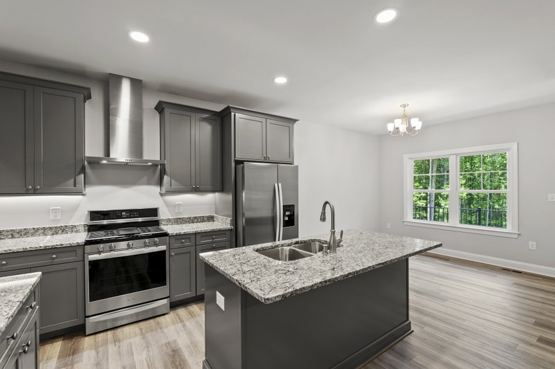 Home Plan - Interior - Kitchen 3 for Craftsman House Plan #20-2323 - 3 bed, 2 bath