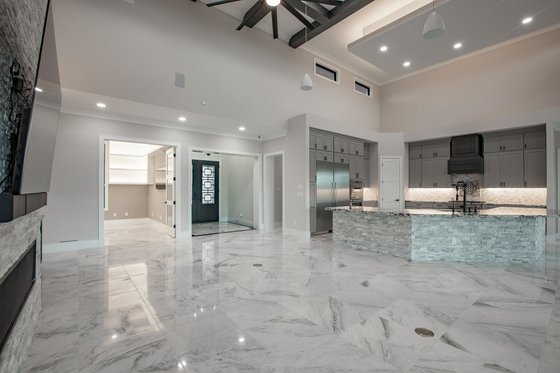 Interior - Kitchen 3 for Mediterranean House Plan #1110-34 - 3 bed, 3 bath