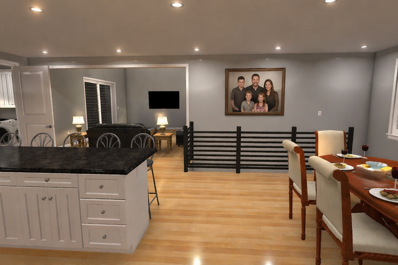 House Blueprint - Interior - Kitchen 1 for Farmhouse House Plan #1060-488 - 3 bed, 2 bath