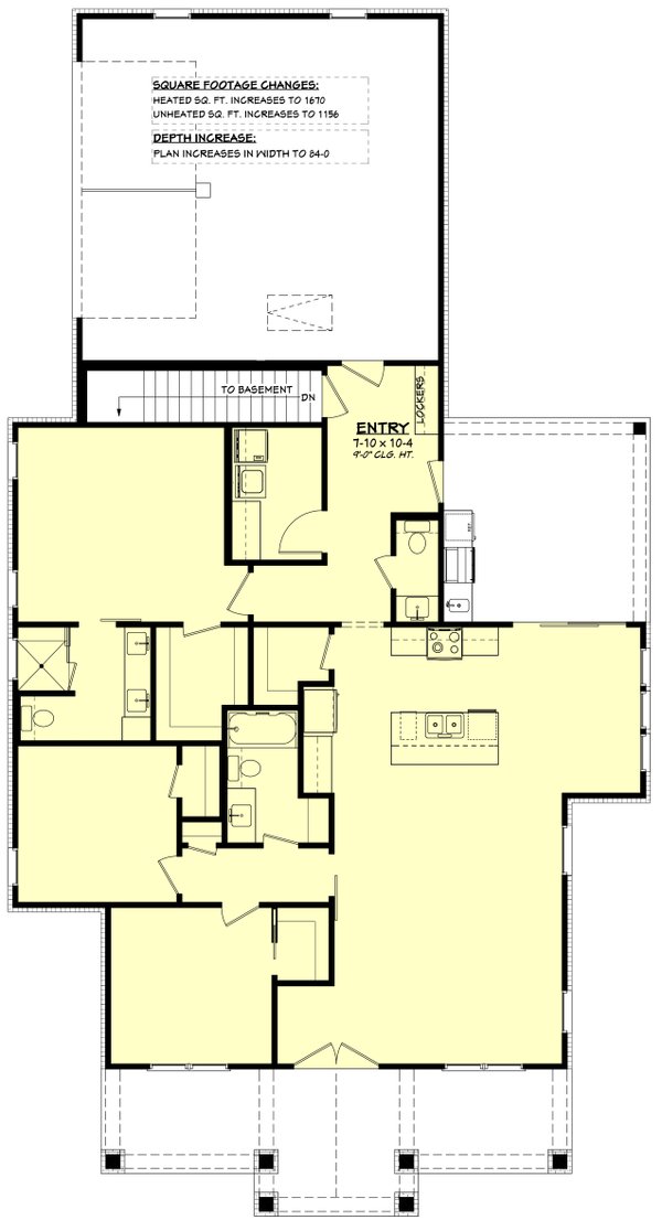 Farmhouse Floor Plan - Other Floor Plan #430-404