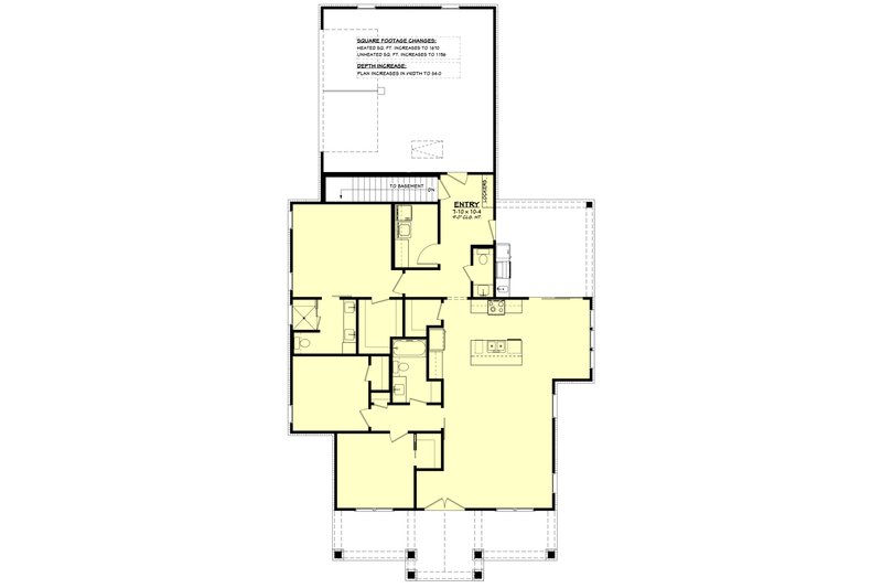 House Plan Design - Floor Plan - Other Floor for Farmhouse House Plan #430-404 - 3 bed, 2.5 bath