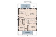 Barndominium Style House Plan - 2 Beds 2 Baths 1749 Sq/Ft Plan #124-1263 Floor 