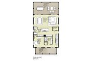 Beach Style House Plan - 5 Beds 4 Baths 3588 Sq/Ft Plan #901-160 