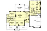 Farmhouse Style House Plan - 3 Beds 3.5 Baths 2250 Sq/Ft Plan #430-418 Floor 