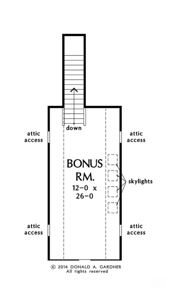 Home Plan - Craftsman Floor Plan - Other Floor Plan #929-978