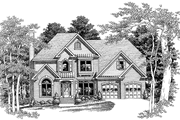Traditional Style House Plan - 5 Beds 3 Baths 2381 Sq/Ft Plan #927-155 