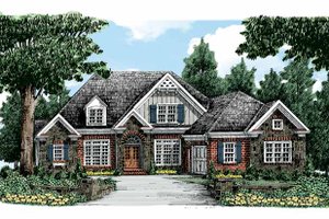 Traditional Exterior - Front Elevation Plan #927-324