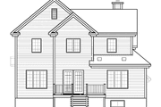 Country Style House Plan - 3 Beds 1.5 Baths 1828 Sq/Ft Plan #23-2542 