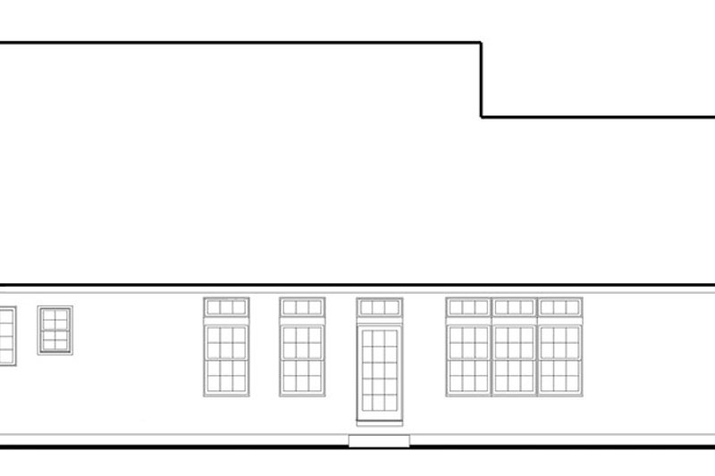 Dream House Plan - Exterior - Rear Elevation for Colonial House Plan #1053-68 - 3 bed, 2.5 bath