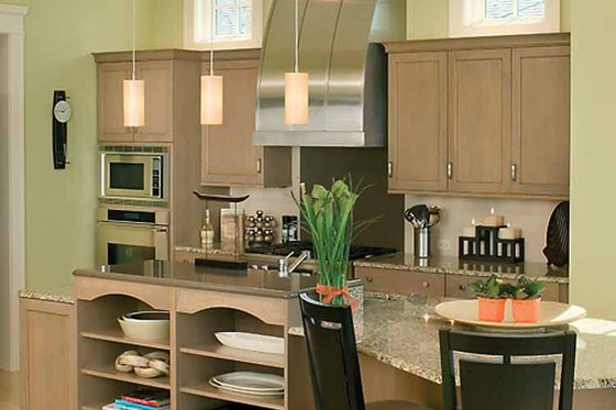 Interior - Kitchen for Traditional House Plan #928-95 - 3 bed, 3.5 bath