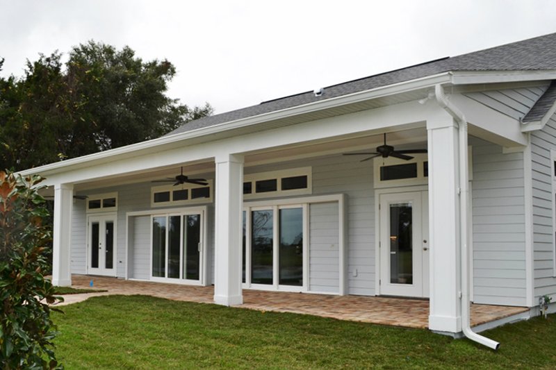 Home Plan - Exterior - Rear Elevation for Colonial House Plan #1058-148 - 3 bed, 3 bath