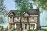 Traditional Style House Plan - 5 Beds 2 Baths 2434 Sq/Ft Plan #25-4519 