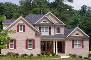 Colonial Style House Plan - 3 Beds 2.5 Baths 1963 Sq/Ft Plan #927-606 Exterior 