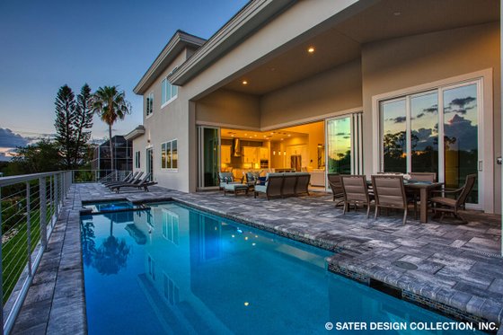 Exterior - Outdoor Living for Contemporary House Plan #930-504 - 4 bed, 4 bath