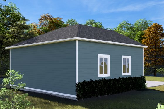 Exterior - Front Elevation 10 for Traditional House Plan #1060-231, 0 bath