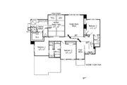 Country Style House Plan - 5 Beds 4 Baths 3210 Sq/Ft Plan #927-314 