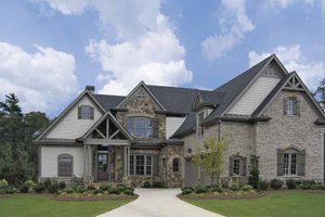 House Plan Design - Craftsman Exterior - Front Elevation Plan #54-274