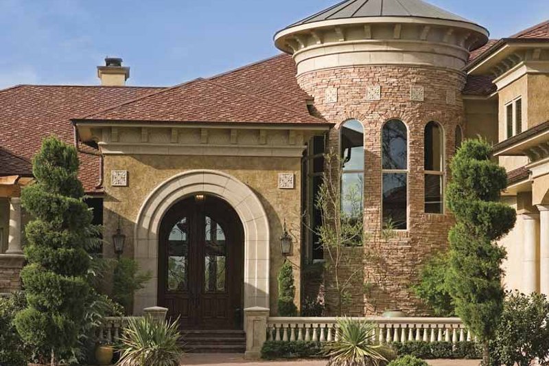 Dream House Plan - Exterior - Front Elevation 3 for European House Plan #930-357 - 4 bed, 4 bath