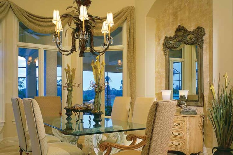 Dream House Plan - Interior - Dining Room for Mediterranean House Plan #930-188 - 3 bed, 3.5 bath
