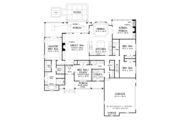 Ranch Style House Plan - 4 Beds 3 Baths 2484 Sq/Ft Plan #929-1004 