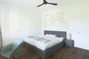 Interior - Bedroom 1 for Barndominium House Plan #1064-261 - 3 bed, 2 bath