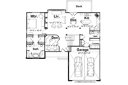 European Style House Plan - 3 Beds 2.5 Baths 2740 Sq/Ft Plan #928-155 