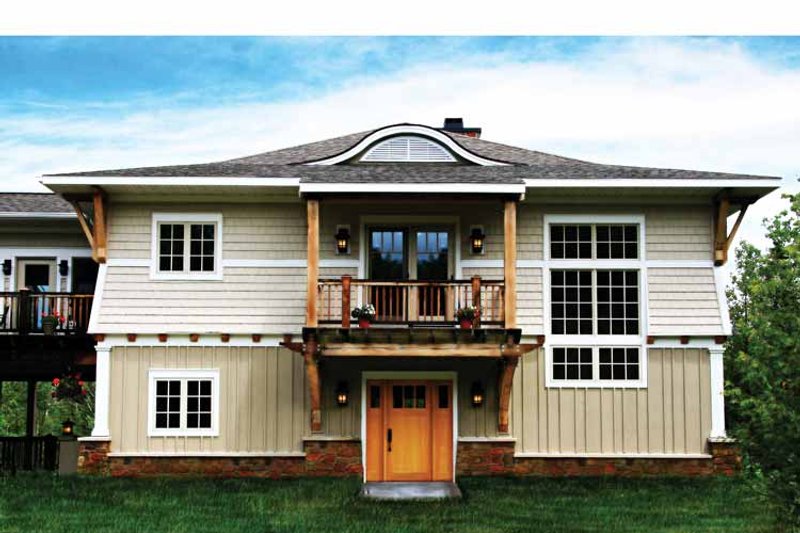 Home Plan - Exterior - Front Elevation 4 for Craftsman House Plan #928-112 - 3 bed, 2.5 bath