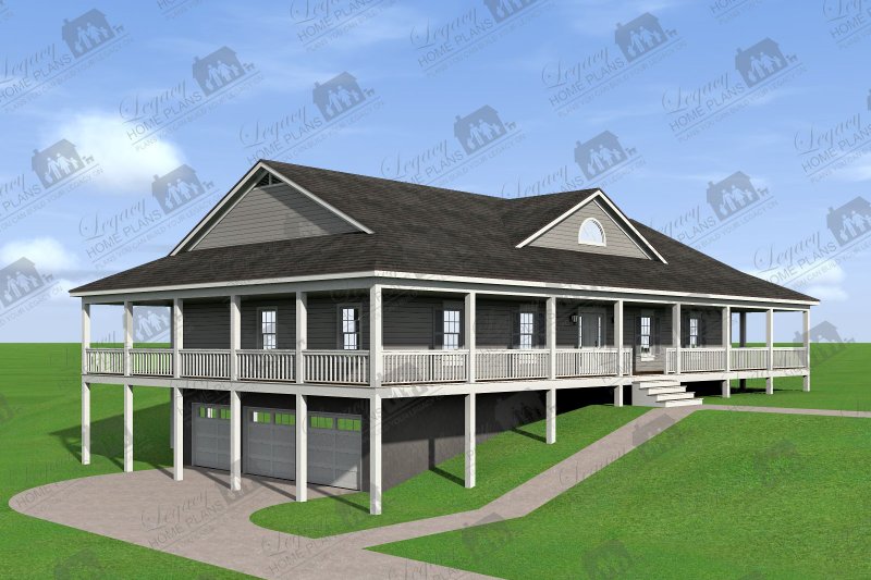 House Plan Design - Exterior - Other Elevation for Country House Plan #932-175 - 3 bed, 2 bath
