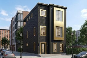 House Blueprint - Contemporary Exterior - Front Elevation Plan #932-1389