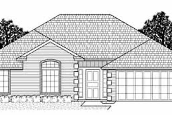 Exterior - Front Elevation for Traditional House Plan #65-188 - 3 bed, 2 bath