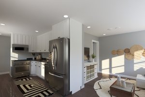 Interior - Kitchen 1 for Traditional House Plan #1060-460 - 1 bed, 1.5 bath