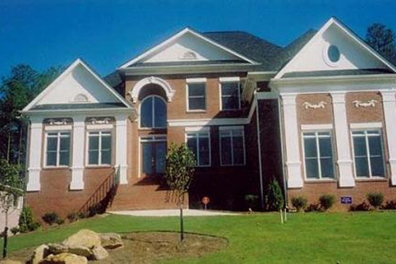 Dream House Plan - Exterior - Other Elevation 4 for European House Plan #119-129 - 4 bed, 3.5 bath