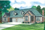 Country Style House Plan - 6 Beds 4 Baths 3620 Sq/Ft Plan #17-3194 