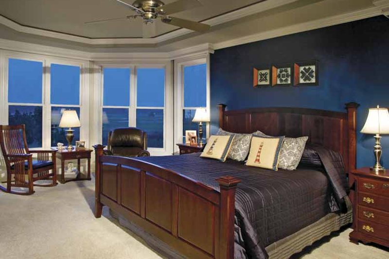 Home Plan - Interior - Master Bedroom for Country House Plan #930-142 - 3 bed, 3.5 bath
