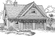 Bungalow Style House Plan - 0 Beds 0 Baths 1434 Sq/Ft Plan #47-1091 
