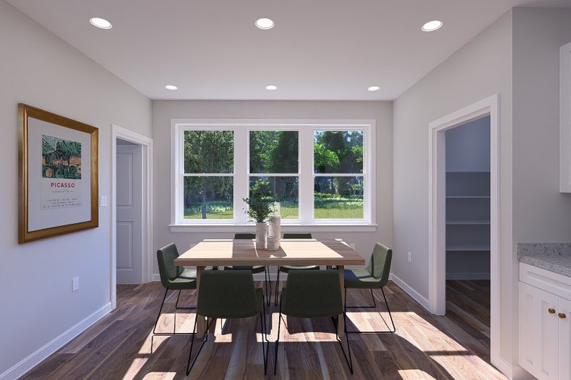 Architectural House Design - Interior - Dining Room for Farmhouse House Plan #1060-247 - 3 bed, 3.5 bath