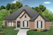 European Style House Plan - 4 Beds 2 Baths 2120 Sq/Ft Plan #84-568 