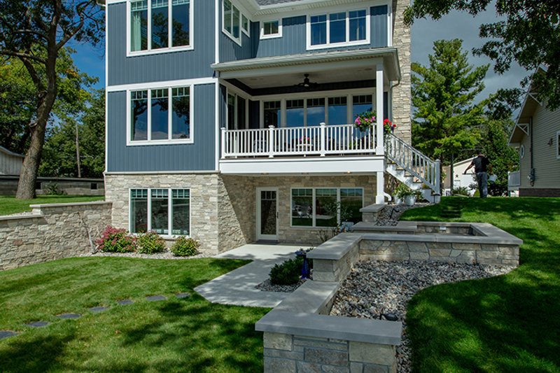 Architectural House Design - Cottage Exterior - Rear Elevation Plan #928-400