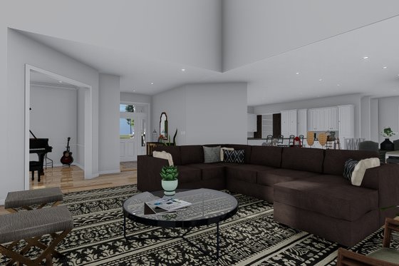 Interior - Family Room 2 for Craftsman House Plan #1060-53 - 3 bed, 2.5 bath