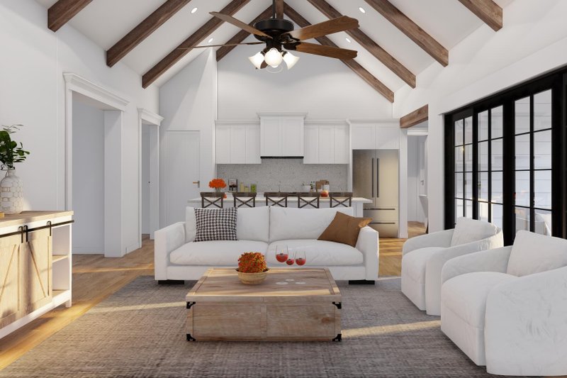 Dream House Plan - Interior - Family Room 2 for Farmhouse House Plan #923-380 - 3 bed, 2.5 bath
