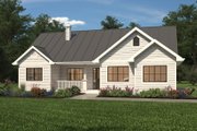 Ranch Style House Plan - 3 Beds 2 Baths 1403 Sq/Ft Plan #427-11 