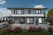 Contemporary Style House Plan - 3 Beds 3.5 Baths 2835 Sq/Ft Plan #1101-6 